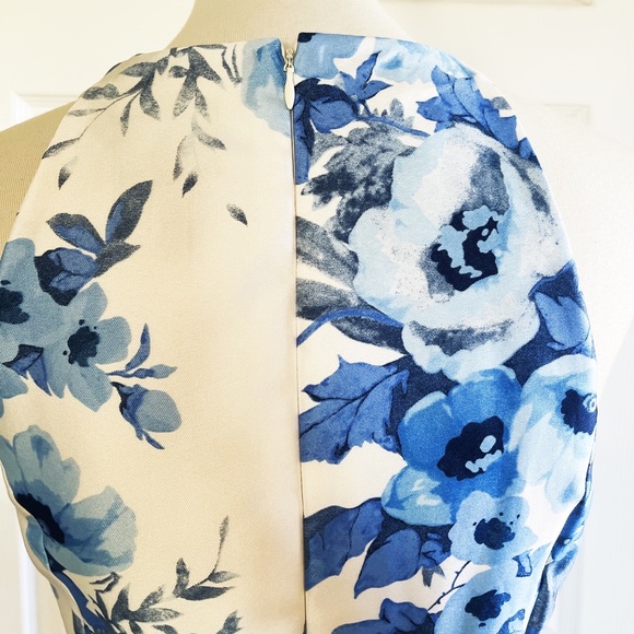 Adrianna Papell high low floral Tole dress - Picture 4 of 8